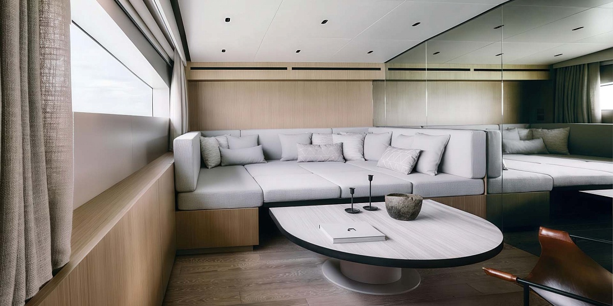 Аренда мега яхты Sanlorenzo SL86A ALMA BLU в Италии и Сардинии